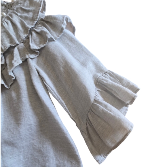Zara Ruffle and Bead Blouse - Picture 6 of 6